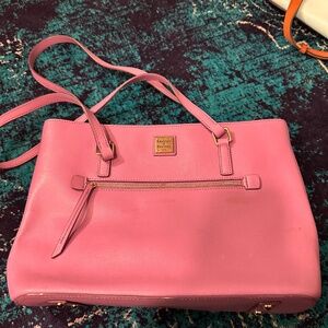 Medium Sized Purple Dooney & Burke Shoulder Bag